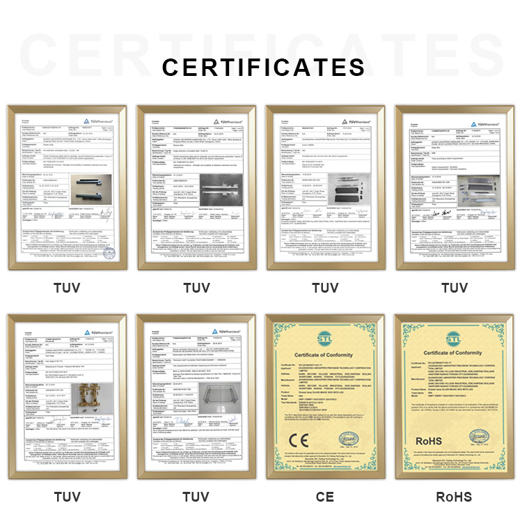 Product Certifications TUV CE SGS