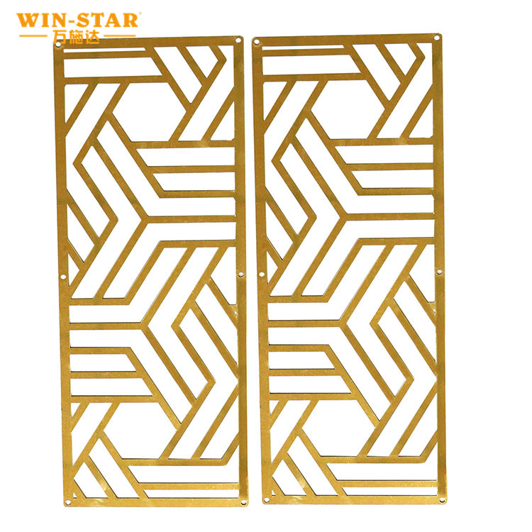 WINSTAR Wholesale Furniture Stainless Steel Frames Gold Sofa Hardware Fitting