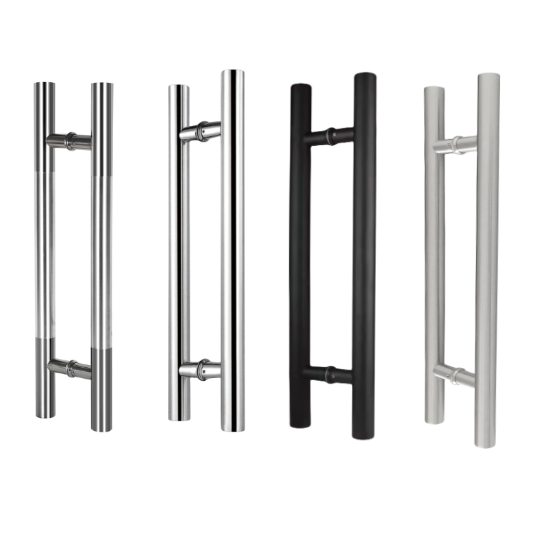 Kensharp Stainless Steel Round Tube Door Handle Special Offer Glass Door Hardware Accessories Office Hotel Pull Handle