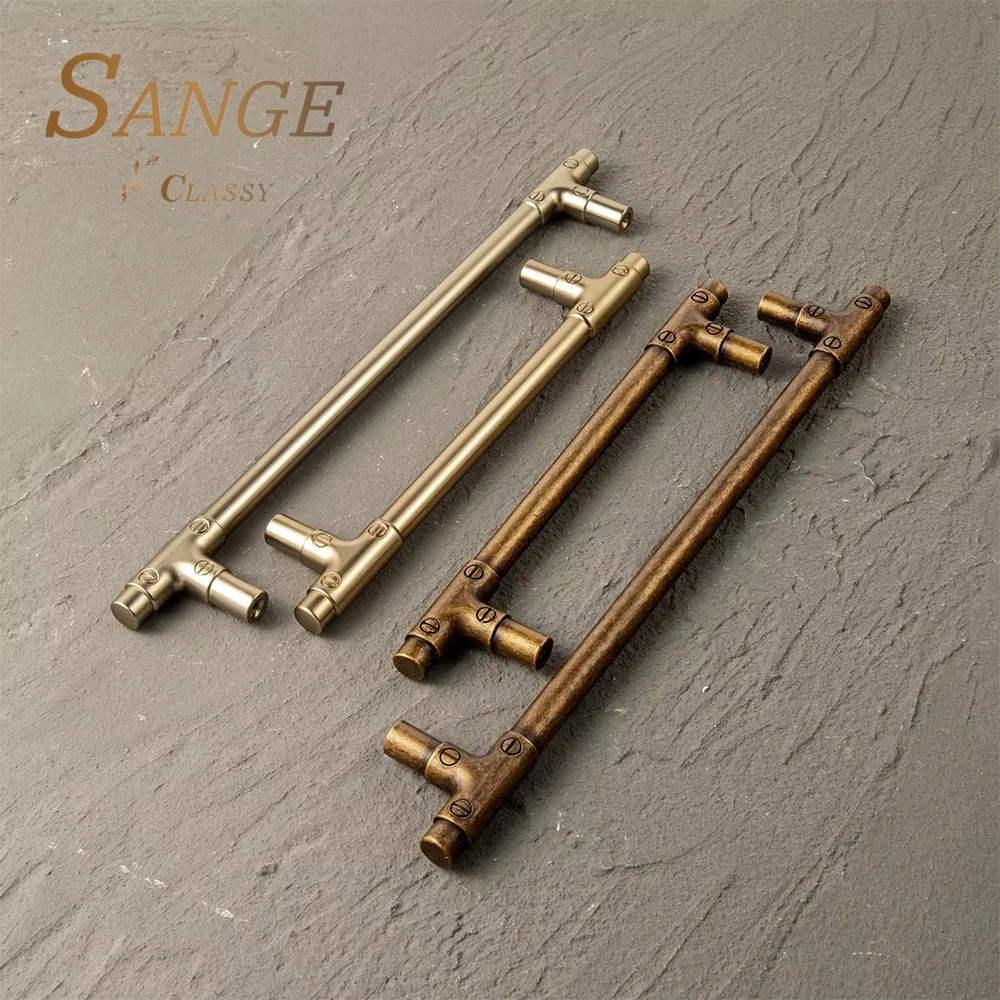 Decorative Modern Stainless Steel Hardware Kitchen Cabinet Handles Furniture Hardware