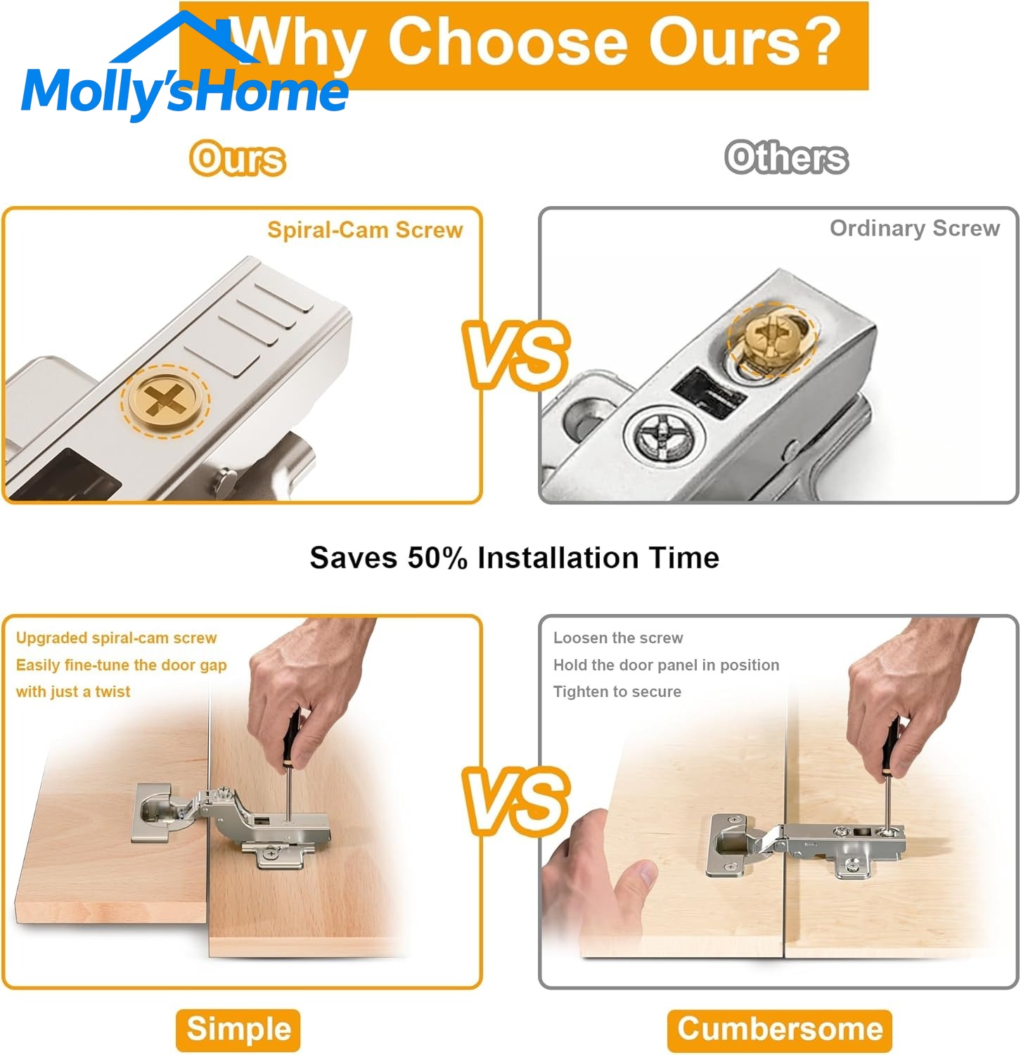 Advanced Soft Close Inset Cabinet Hinges 35mm 3D Adjustable Clip-on Steel Hinge for Modern Frameless Furniture