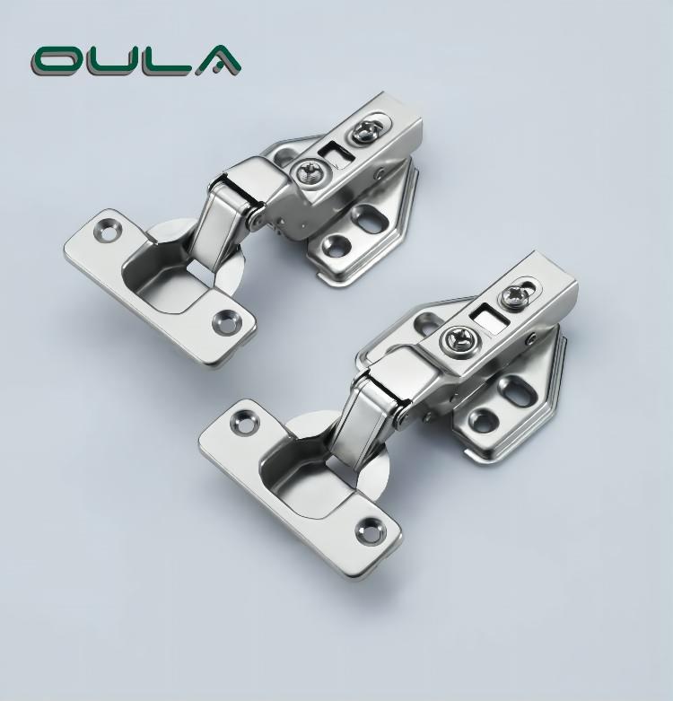 Hydraulic Concealed 105 Degree Iron Spring Hinges Furniture Accessories Hardware for Kitchen Cabinets Doors Bedrooms Home Use