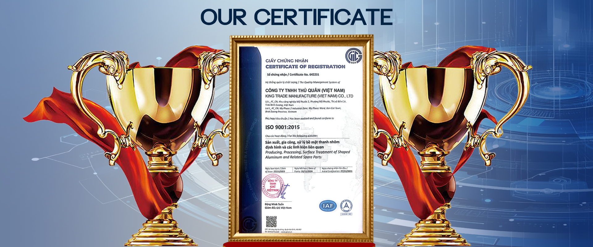 Quality Certifications