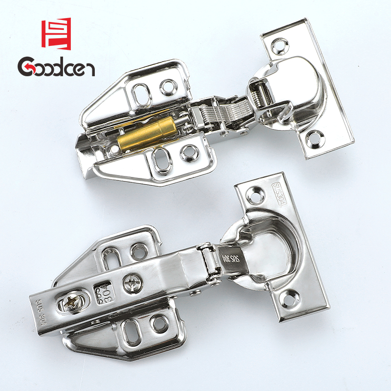 Furniture Hardware SUS 304 Stainless Steel Hydraulic Soft Close Waterproof SS Hinges Cabinet