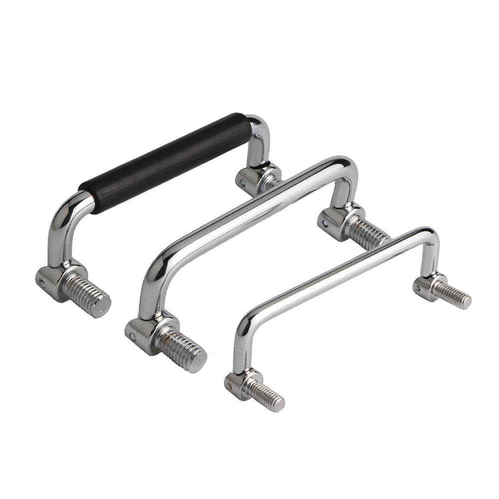 LS506 90/100/120mm Metal U Shape Cabinet Solid Stainless Steel Folding Pull Door Handle