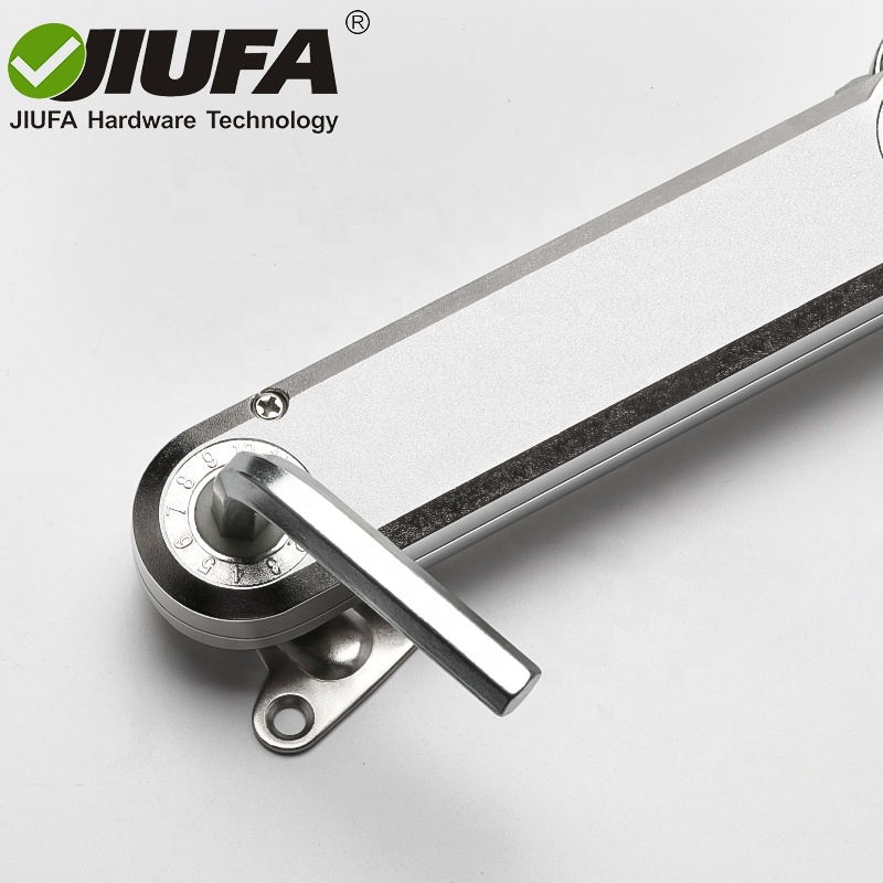 JIUFA Furniture Hardware Heavy Duty Flap Stay for Cabinets Free Stop Folding Lid Stay Support