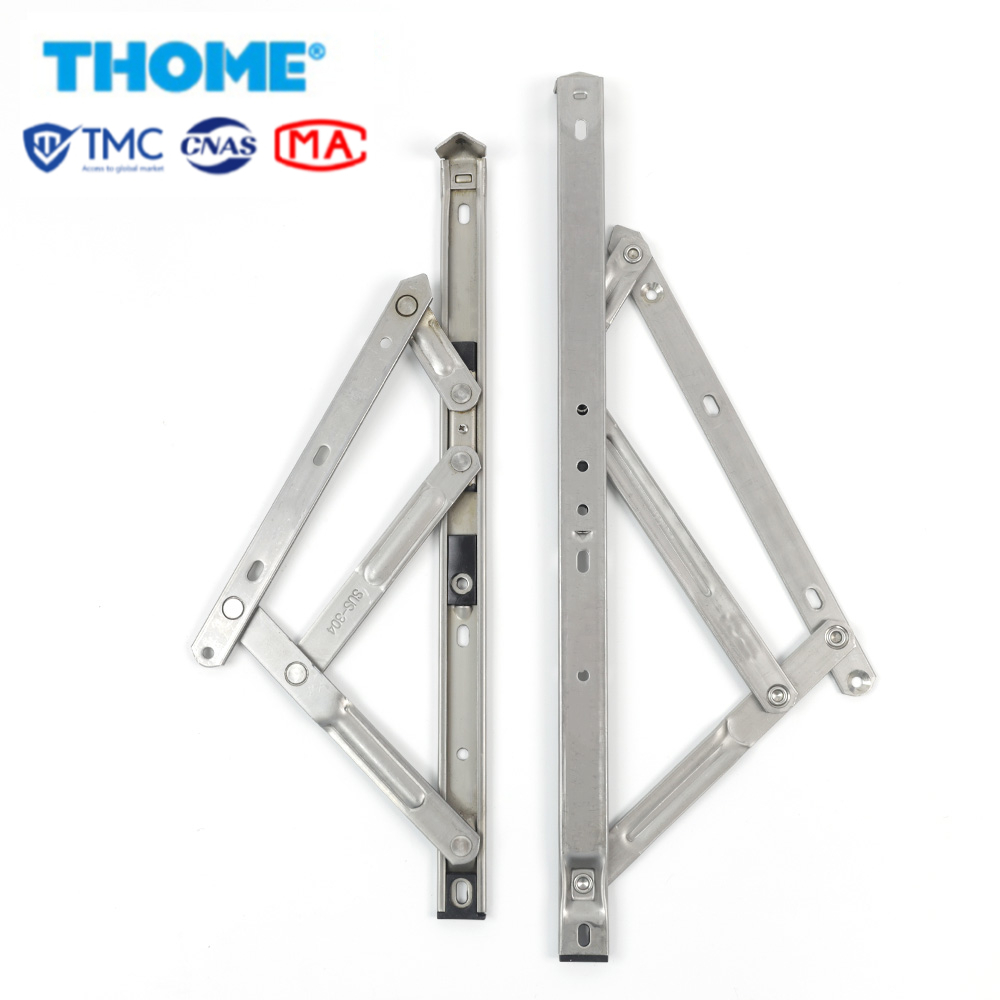 Combination Sale Stainless Steel Modern Adjustable Window Friction Stay Hinges With Soft Closing Handle And Latch Lock
