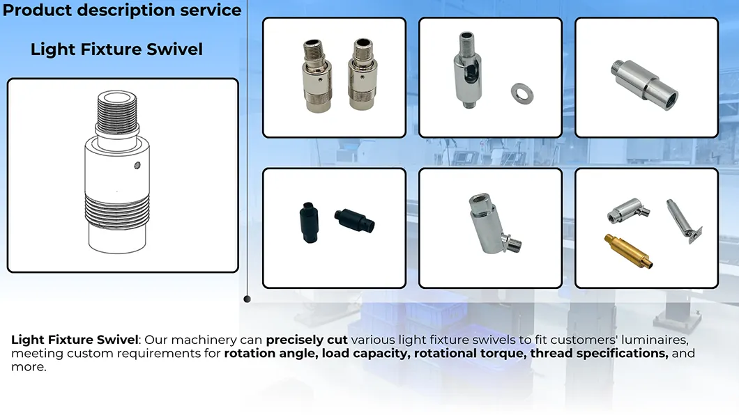 Adjustable Brass Tilt Connector - 4