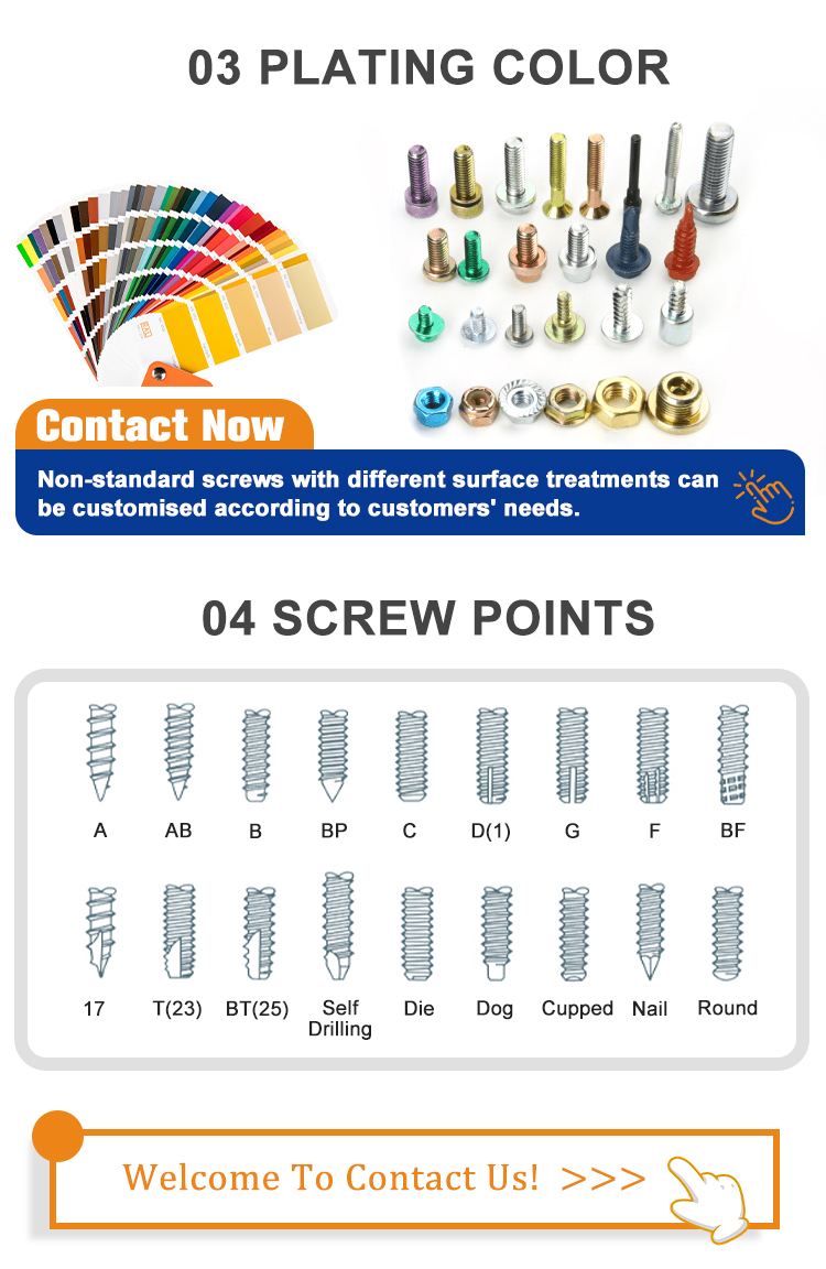 Screw Manufacturing Range