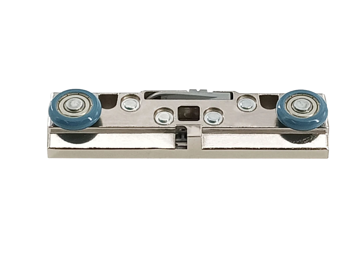 Invisible Aluminum Alloy Ghost Door Sliding Roller System Modern Concealed Hardware For Hotel Use