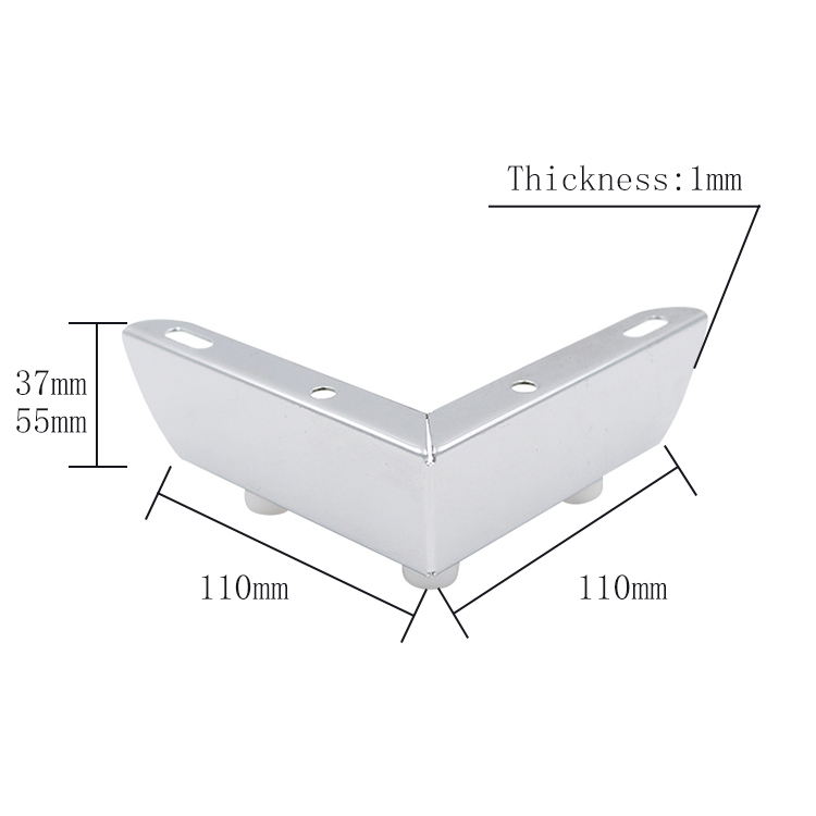 Office Table Furniture Leg Connectors Sofa Leg Brackets Furniture Accessories Legs