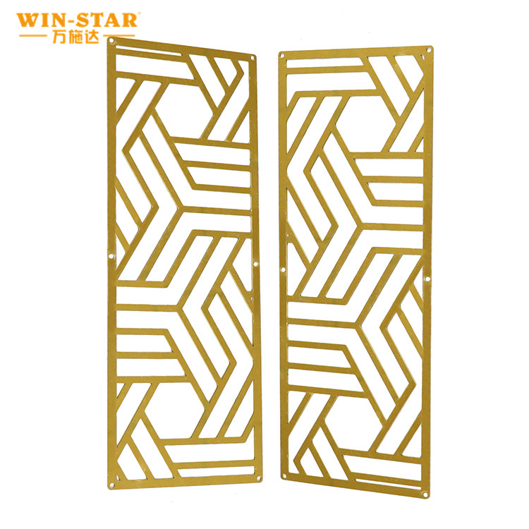 WINSTAR Wholesale Furniture Stainless Steel Frames Gold Sofa Hardware Fitting