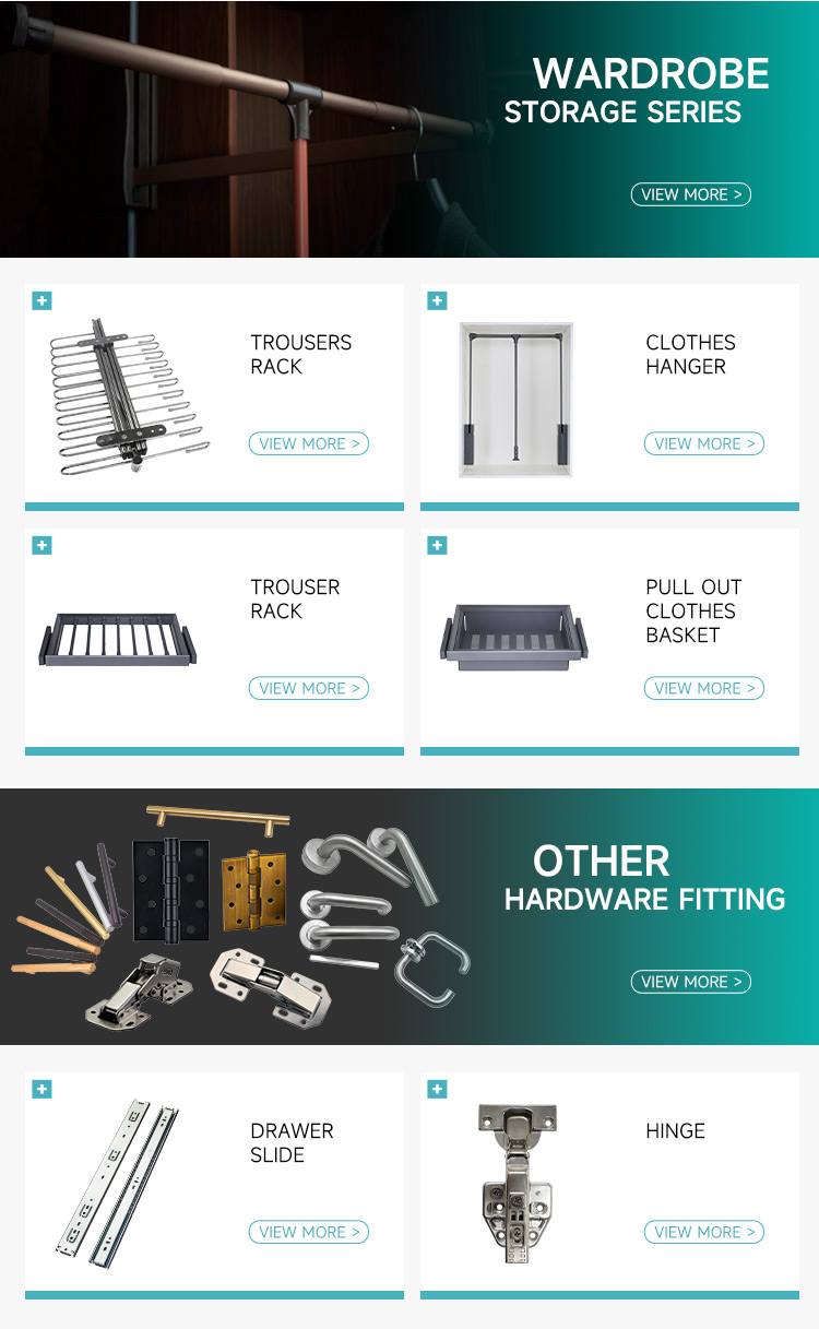 Wardrobe Storage Hardware