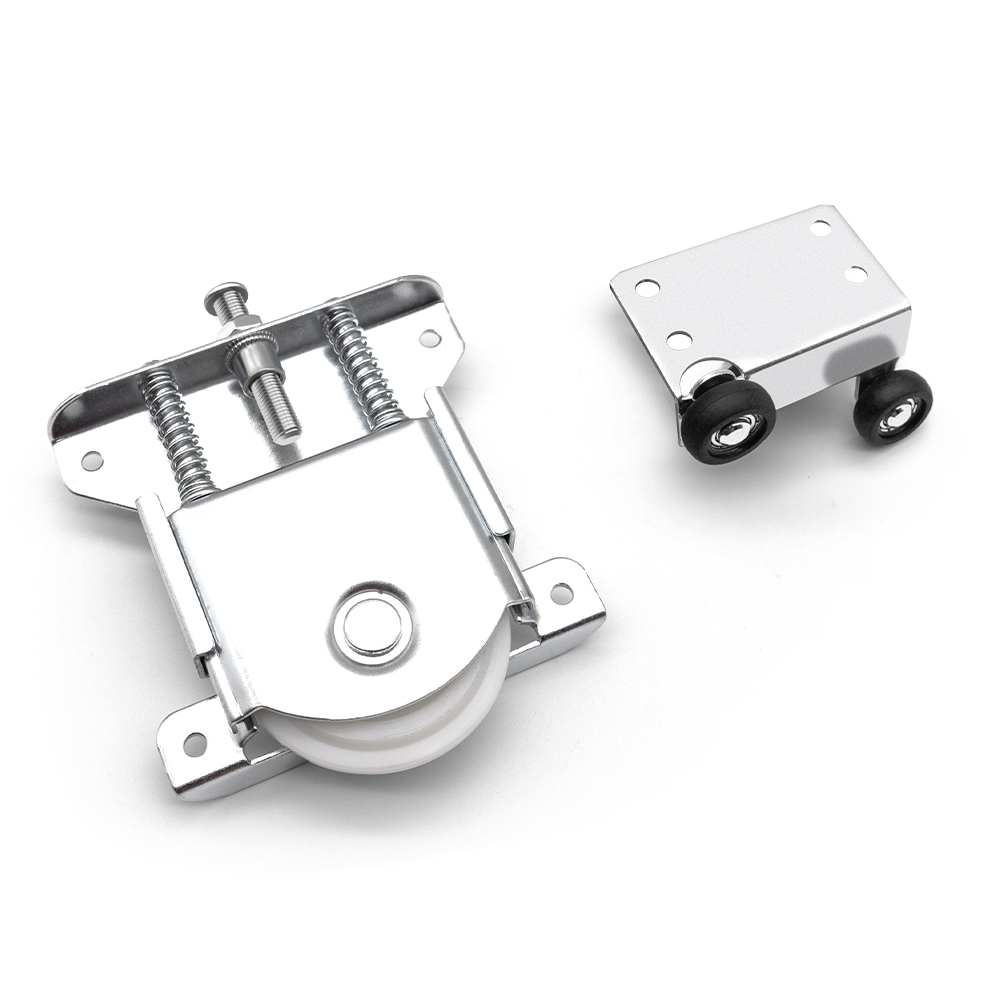 Sliding Wardrobe Fitting Hardware System Sliding Door Roller Wheels Nylon Sliding Door Track Roller for Wardrobe
