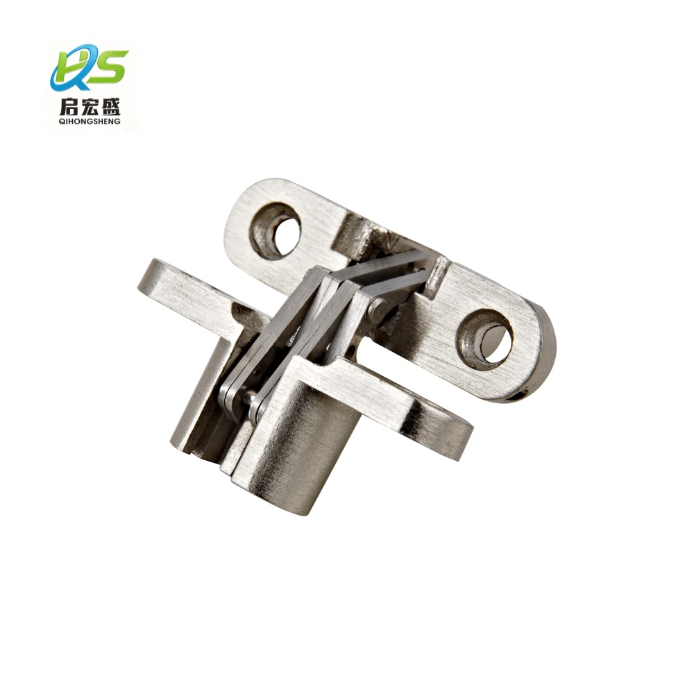 Screws Installation 13*45mm Hidden Cross Hinges 10kg Concealed Cabinet Hinge Rustproof Zinc Alloy Hidden Hinge For Wooden Door