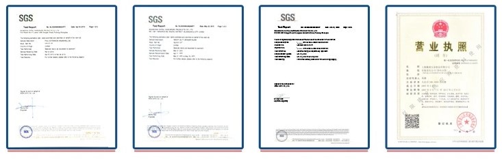 ISO and SGS Certifications