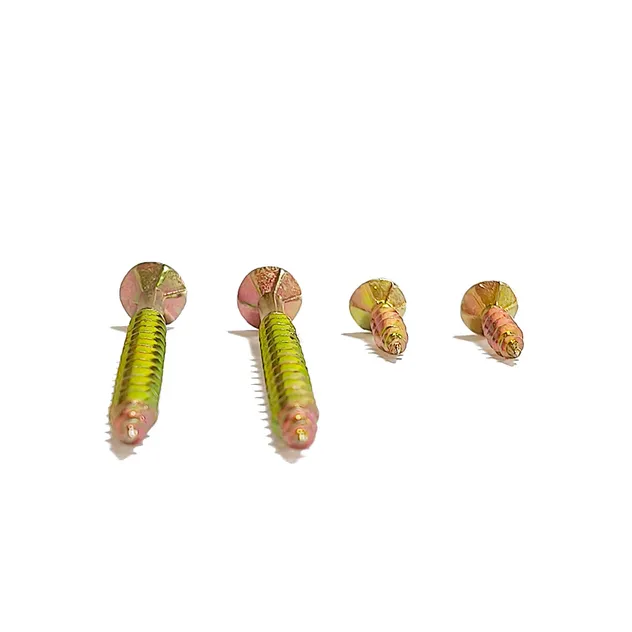 Custom Color Phillips Flat Head Tri-Lobular Screws Detail 1