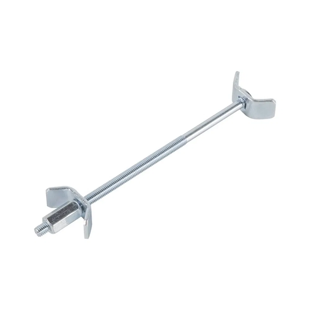 Furniture Table Desk Zinc Plated Butterfly Joint Fitting Connector Hardware Metal Bracket Worktop Countertop Connector