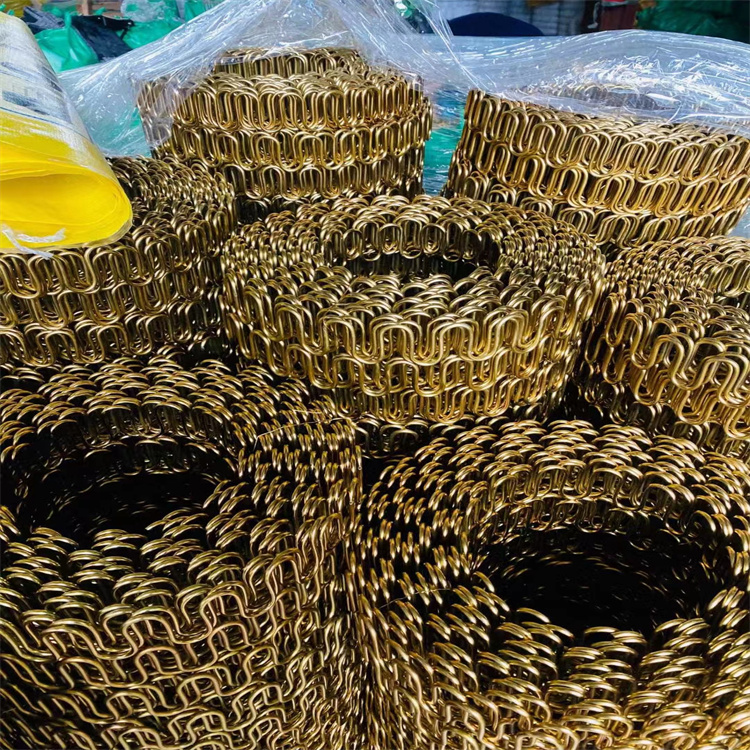Customized Sofa Hardware Accessories Steel Wire Diameter S Fold Curve Zigzag Spring for Sofa