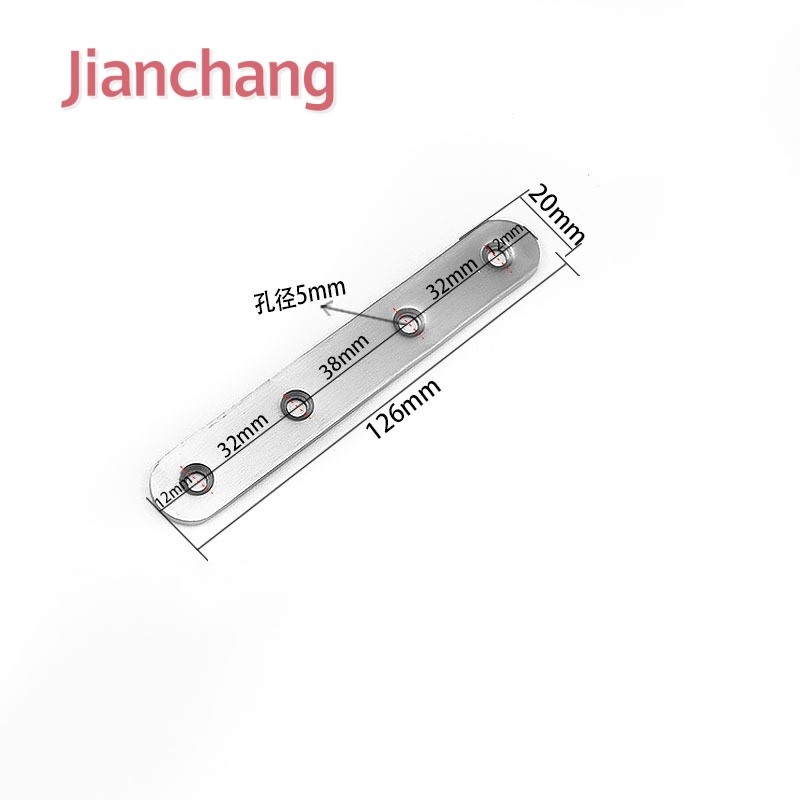 Wholesale L-Shaped Bracket Stainless Steel 90 Degree Connectors Bed Tables and Chairs Sub-Reinforcement Link Piece Angle Brackets