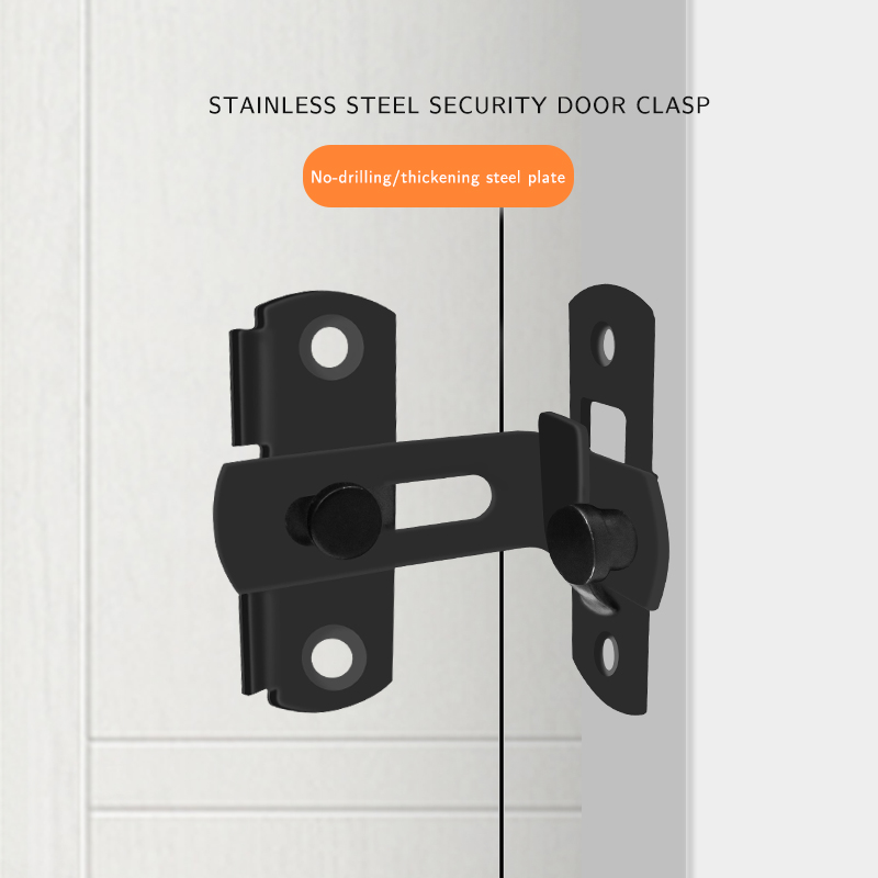 90 Degree Flip Stainless Steel Door Bolt Latch Cabinet Door Lock Furniture Hardware Accessories