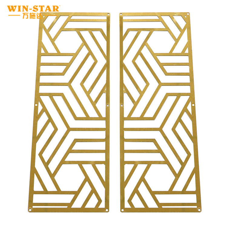 WINSTAR Wholesale Furniture Stainless Steel Frames Gold Sofa Hardware Fitting