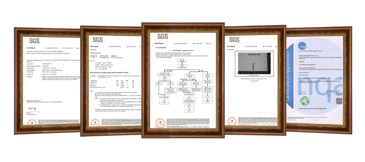 Product Quality Certifications