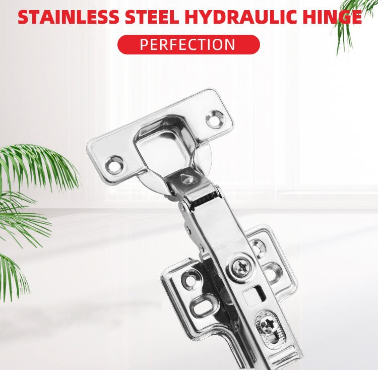High Quality 304 Stainless Steel Cabinet Hinge Waterproof Soft Close Furniture Hardware for Kitchen and Bathroom