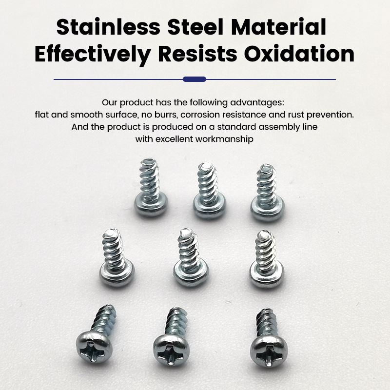 Stainless Steel Customizable Drywall Furniture Precision Triangular Screws