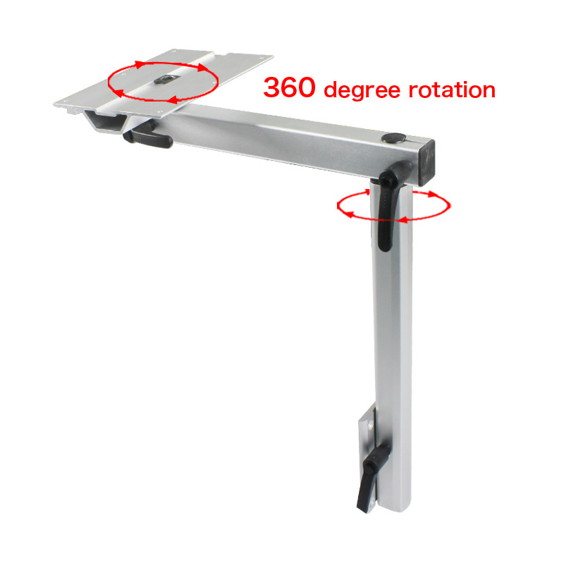 Adjustable Swivel Folding Furniture Legs RV Aluminum Alloy Table Leg with Screws for Caravan Hardware &amp; Camper Accessories