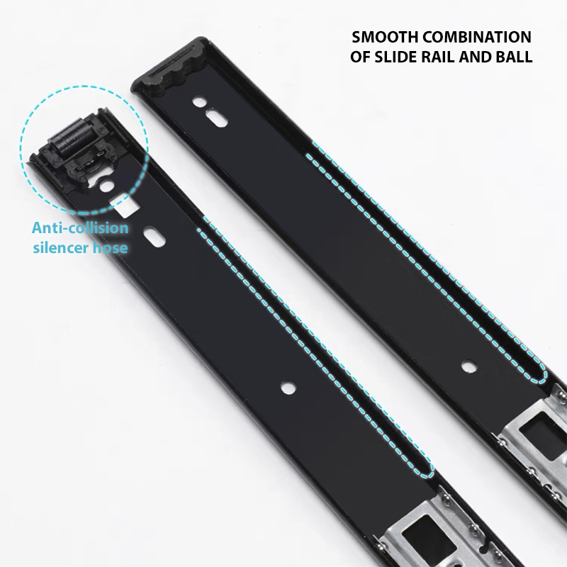 Ball Bearing Interior Hardware Hidden Sliding Wardrobe Pocket Door Slide Furniture Folding System for Kitchen Cabinet
