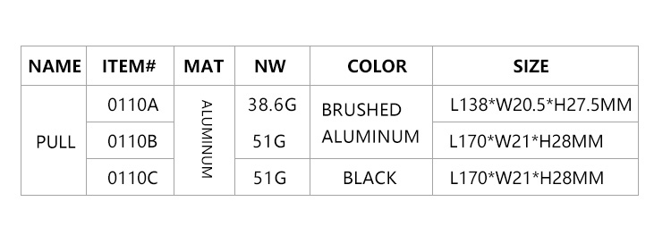 Product specifications drawing