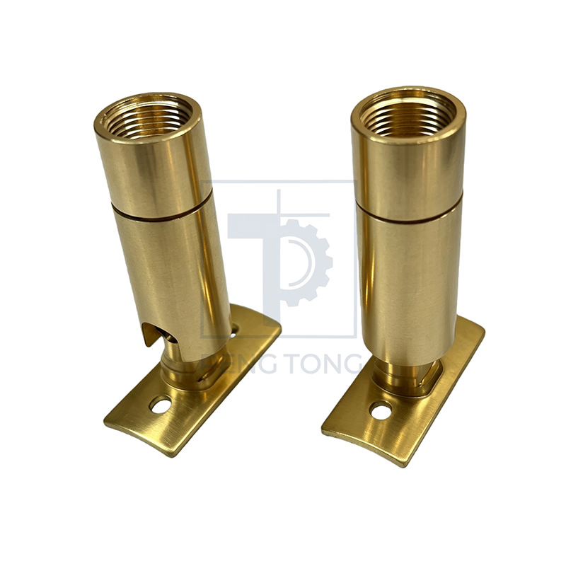 Adjustable Brass Tilt Connector with Internal Thread - Universal Fitting for DIY Table &amp; Wall Lamps