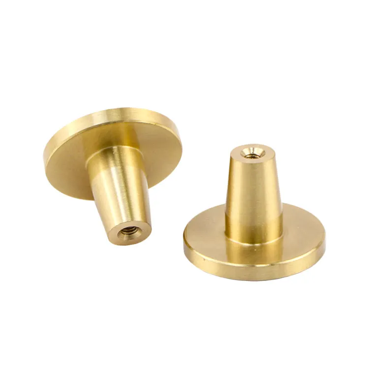 Heavy Duty Decorative Furniture Hardware Brass Material Solid Knobs for Cabinet and Door Elegant