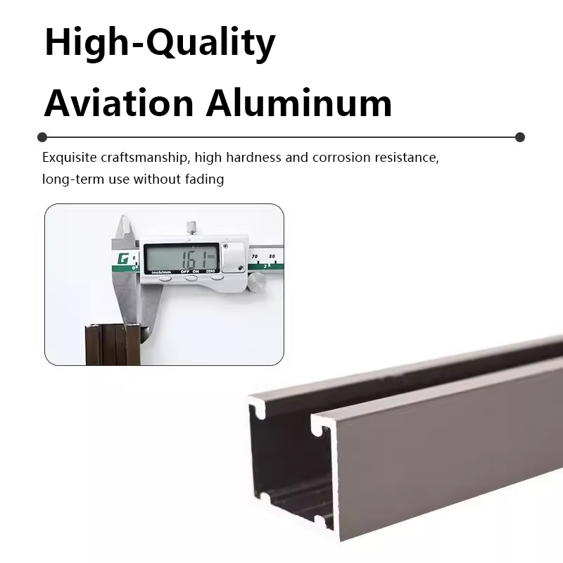 RHETECH Modern 3/7 Inch Bi Folding Fittings Bi-folding Sliding Door Hardware Kits Sliding System For Furniture Accessories