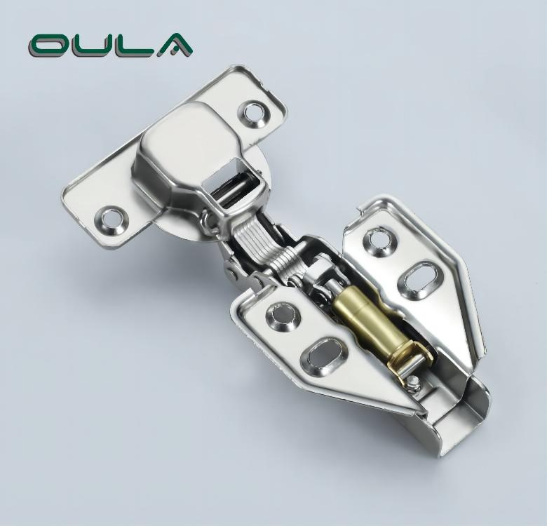 Hydraulic Concealed 105 Degree Iron Spring Hinges Furniture Accessories Hardware for Kitchen Cabinets Doors Bedrooms Home Use