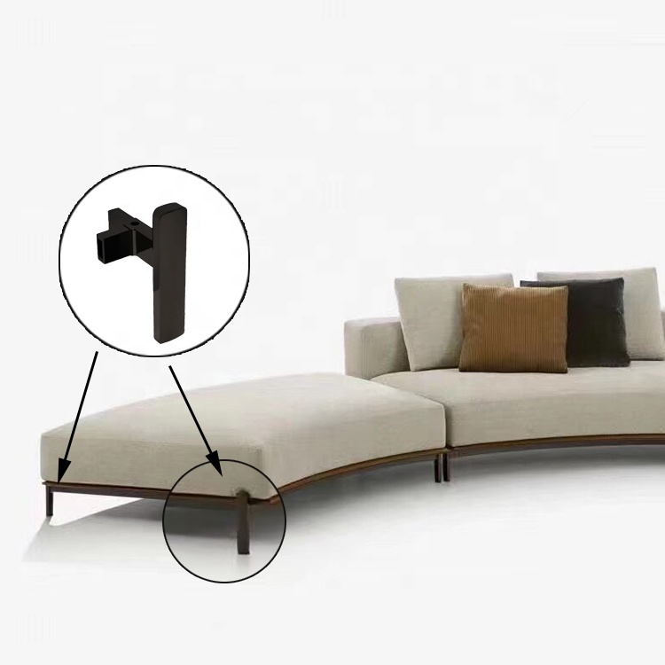 Nordic Designer Sofa Leg Aluminum Sofa Frame Leg Modern Furniture Legs Sofa Accessories Furniture Hardware