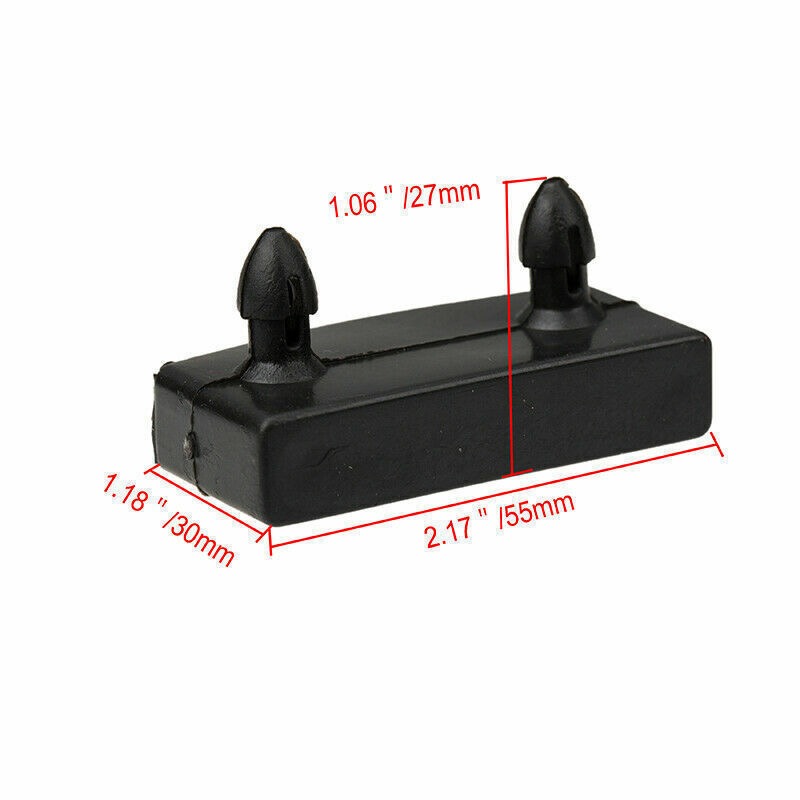 Customizable Durable Plastic End Caps Bed Slat Holders Replacement Bed Frame Accessories Modern Design Hospital Furniture Parts