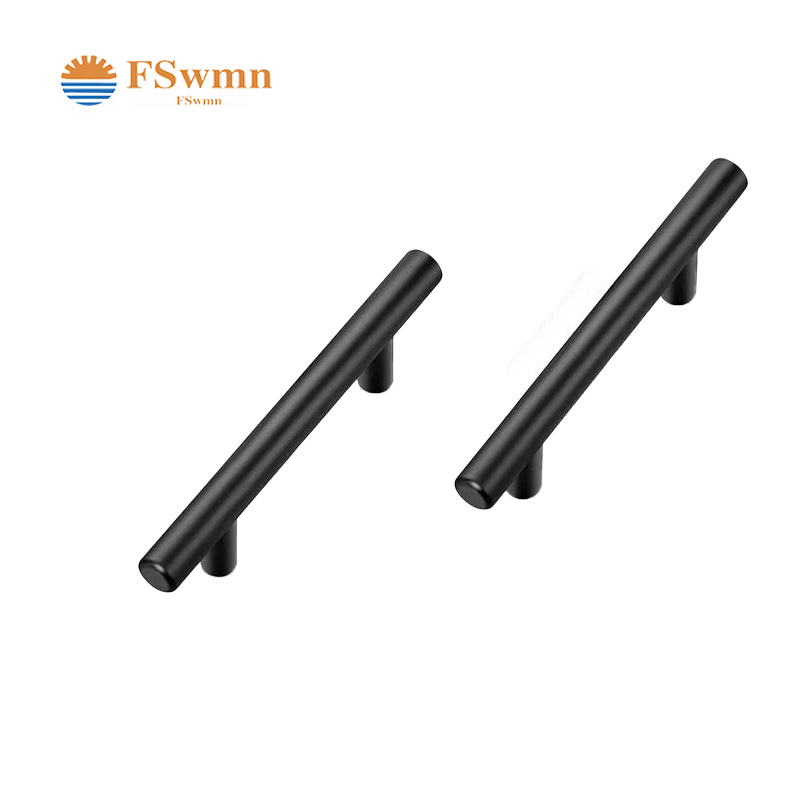 Foshan Weimeina Custom Contemporary Stainless Steel Furniture Handle Drawer Hardware Accessories Cabinet T Bar Glass Door Handle
