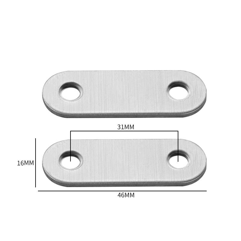 Wholesale L-Shaped Bracket Stainless Steel 90 Degree Connectors Bed Tables and Chairs Sub-Reinforcement Link Piece Angle Brackets
