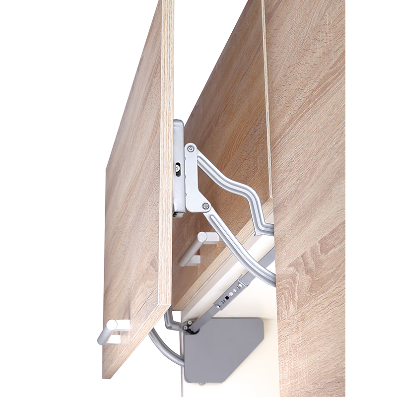 TKK Soft Closing Mechanism Hydraulic Heavy Duty Kitchen Cabinet Hardware Upright Lift Fittings