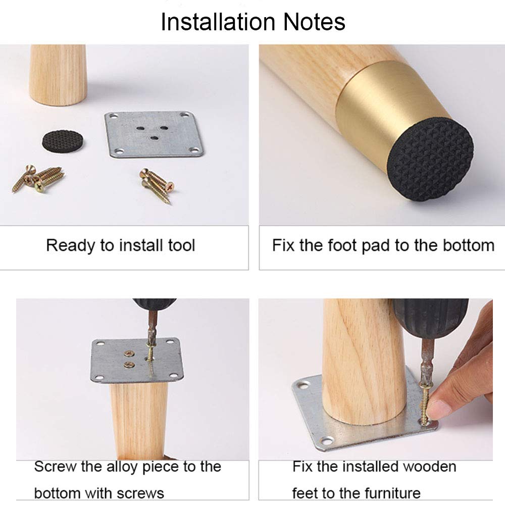 Furniture Leg Cap Spec Details