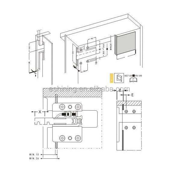 Heavy Duty Kitchen Hanger Other Furniture Hardware Iron Industrial 100-120KG White Environmental Electro Plating Cabinet Hanger