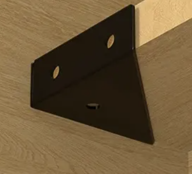Office Desk, Bedside Furniture Connectors, Wooden Support Bracketsmetal Bracket
