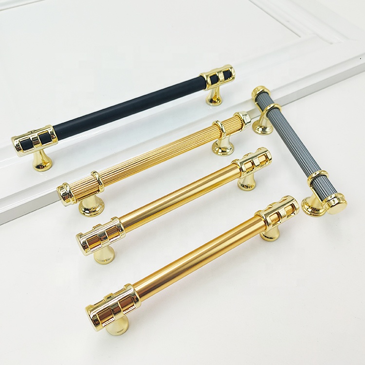 Aluminium Alloy Bedroom Furniture Hardware Accessories Plastic Handles for Cabinets Drawers Dressers Cupboards for Kitchen
