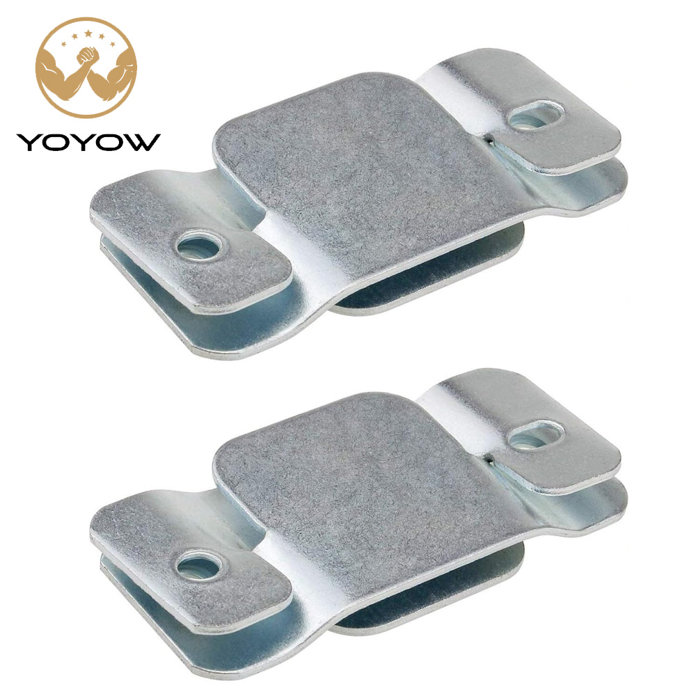 YoYow Hardware Modern Sectional Sofa Connector Brackets Zinc Plated Soft Closing Sofa Frame Connection