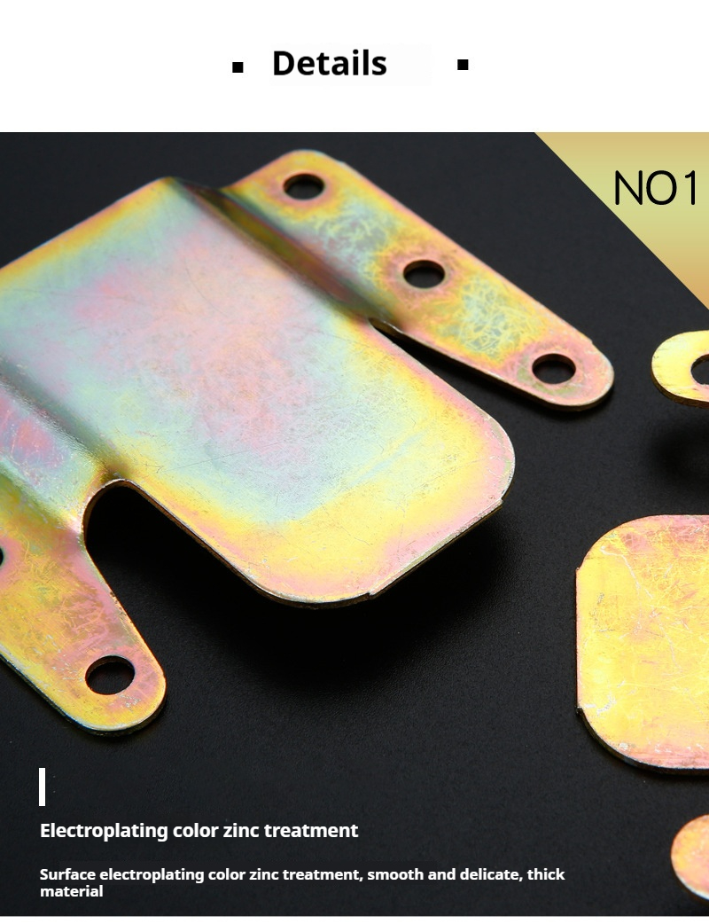 Color Zinc Plated Mountain Shaped Sofa Buckle Plug In Interlocking Connector Heavy Duty Bed Sofa Connecting Furniture Hardware