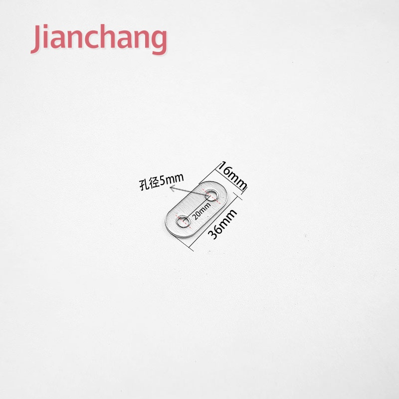Round Square Stainless Steel Connector Sofa Flat Chair Table Bed Joint Corner Connector for Furniture DIY Hardware