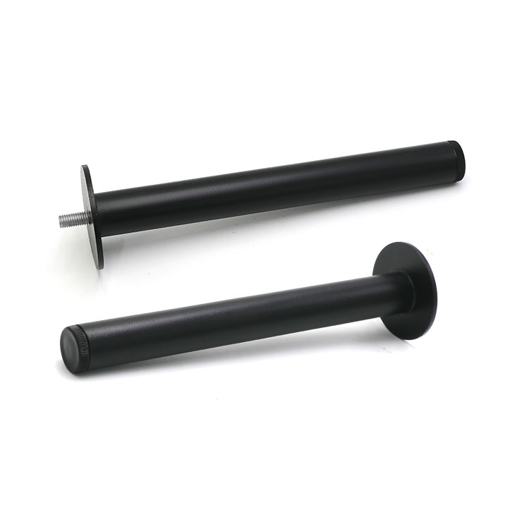 Furniture Feet Hardware Accessories Heavy-Duty Iron Metal Cabinet Sofa Legs Table Bed Cylindrical Support