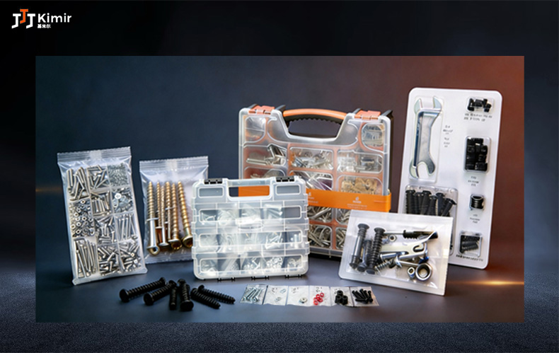 Factory Direct Plastic Bag Packed Furniture Hardware Screws Grade 4.8 8.8 10.9 Custom Packaging Set